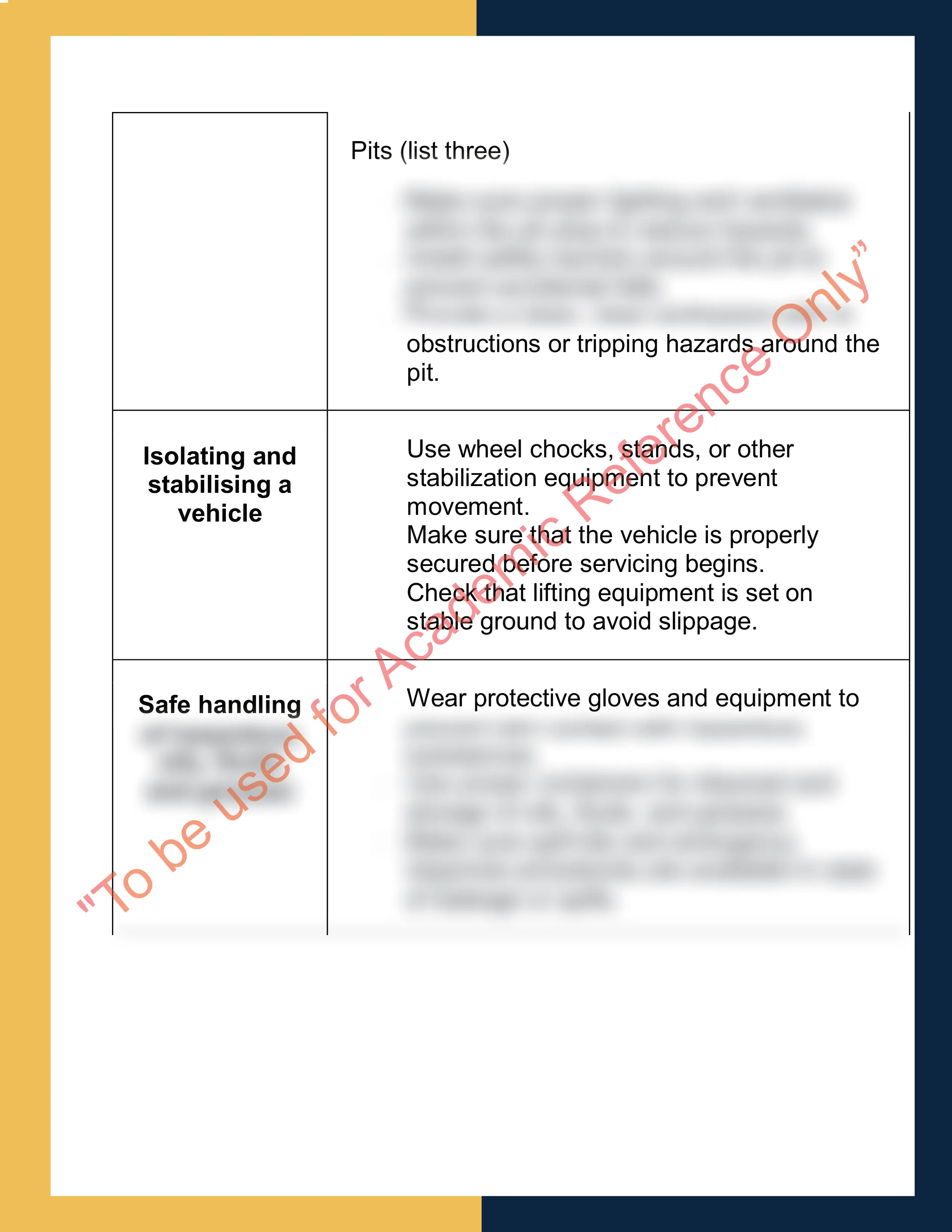 Assignment sample solution of AURTTA104 - Carry out servicing operations 1